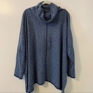 Coverstitched Cowl Neck Top | 3XL